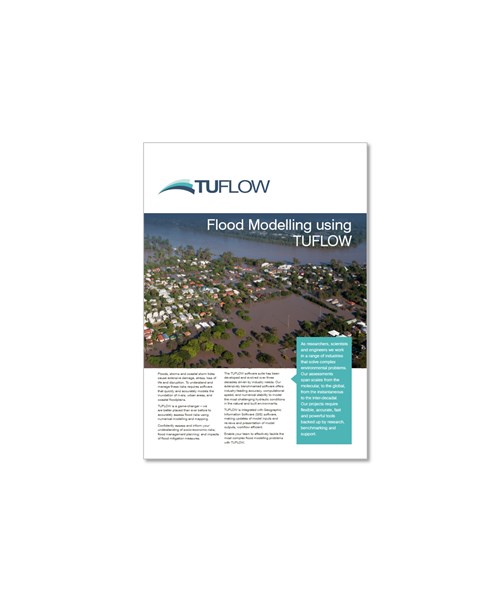 Tu Flow Examples Flood Modelling