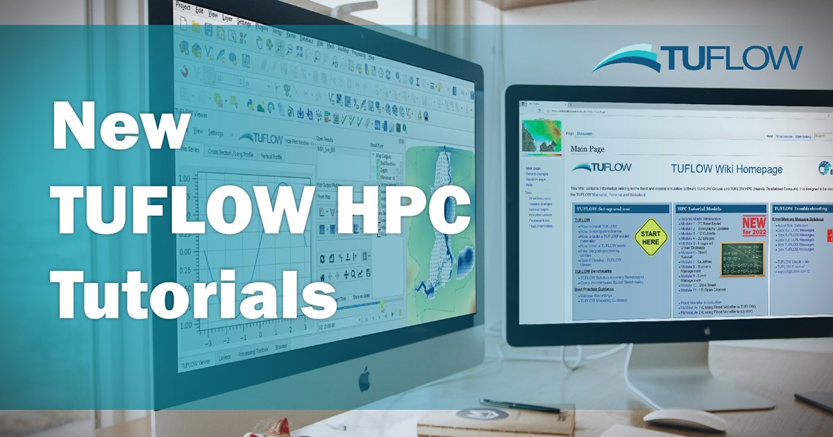 New TUFLOW HPC Tutorials